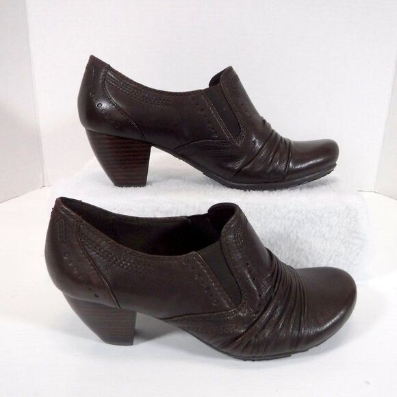 Yuu Women’s 8M Brown Leather Teresa Shootie Boot Casual Comfort Shoe - Picture 1 of 8